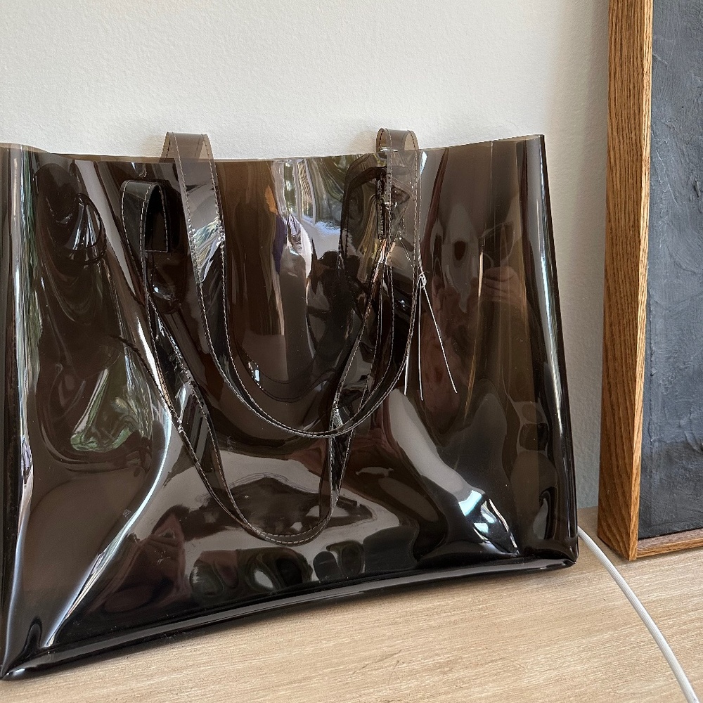 Elegant Black Tote Bag